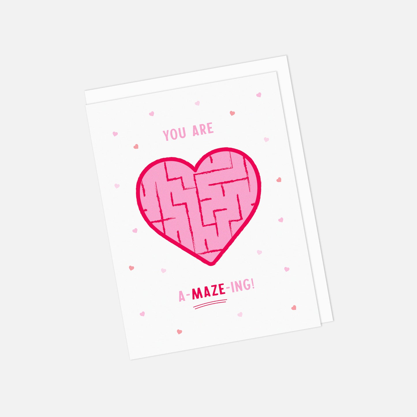 🧩 "You Are A-Maze-ing" - Valentine’s Day Greeting Card