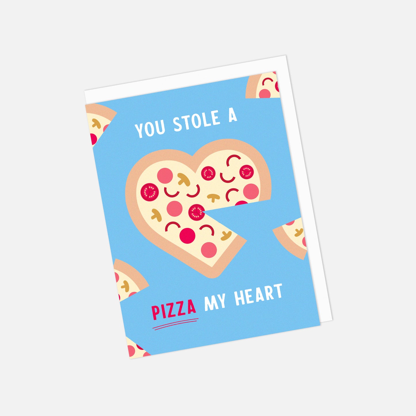 🍕 "Pizza My Heart" - Valentine’s Day Greeting Card