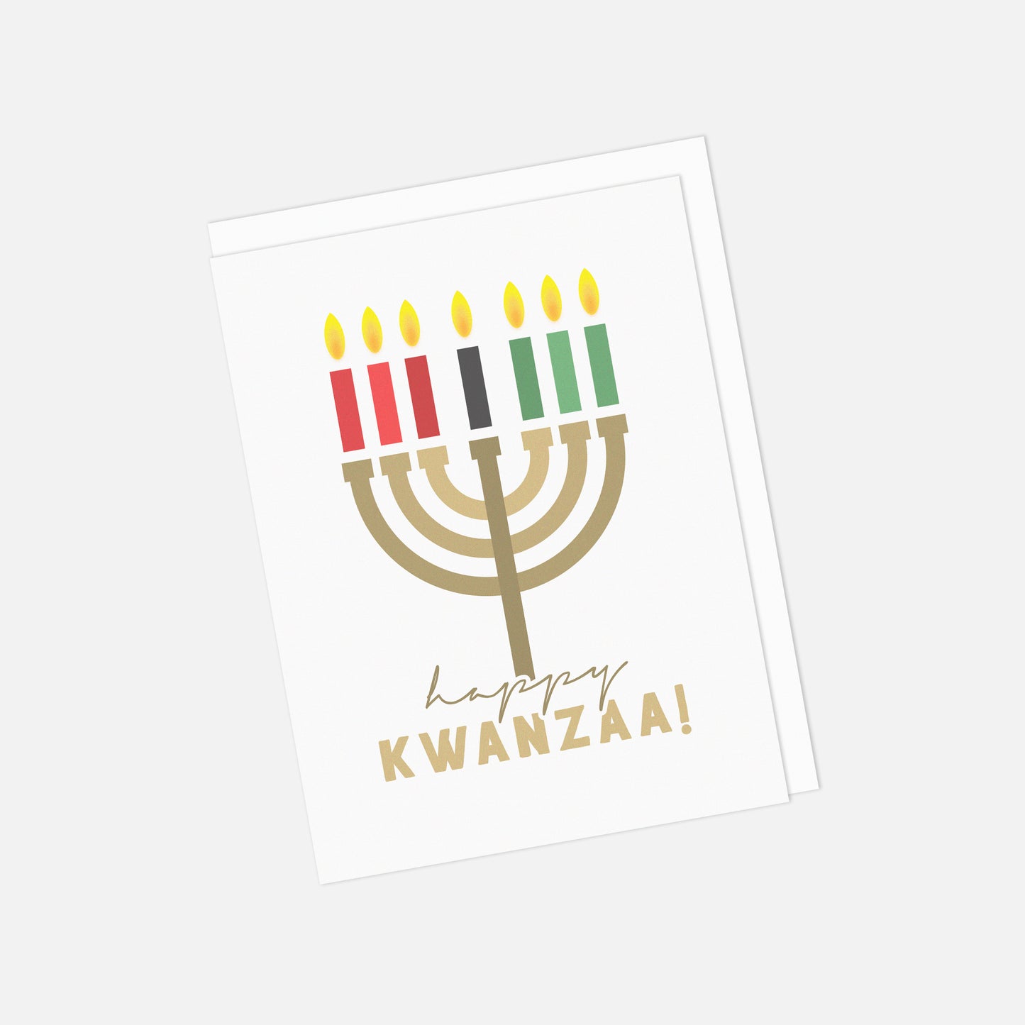 Seconds "Happy Kwanzaa" Kinara Greeting Card
