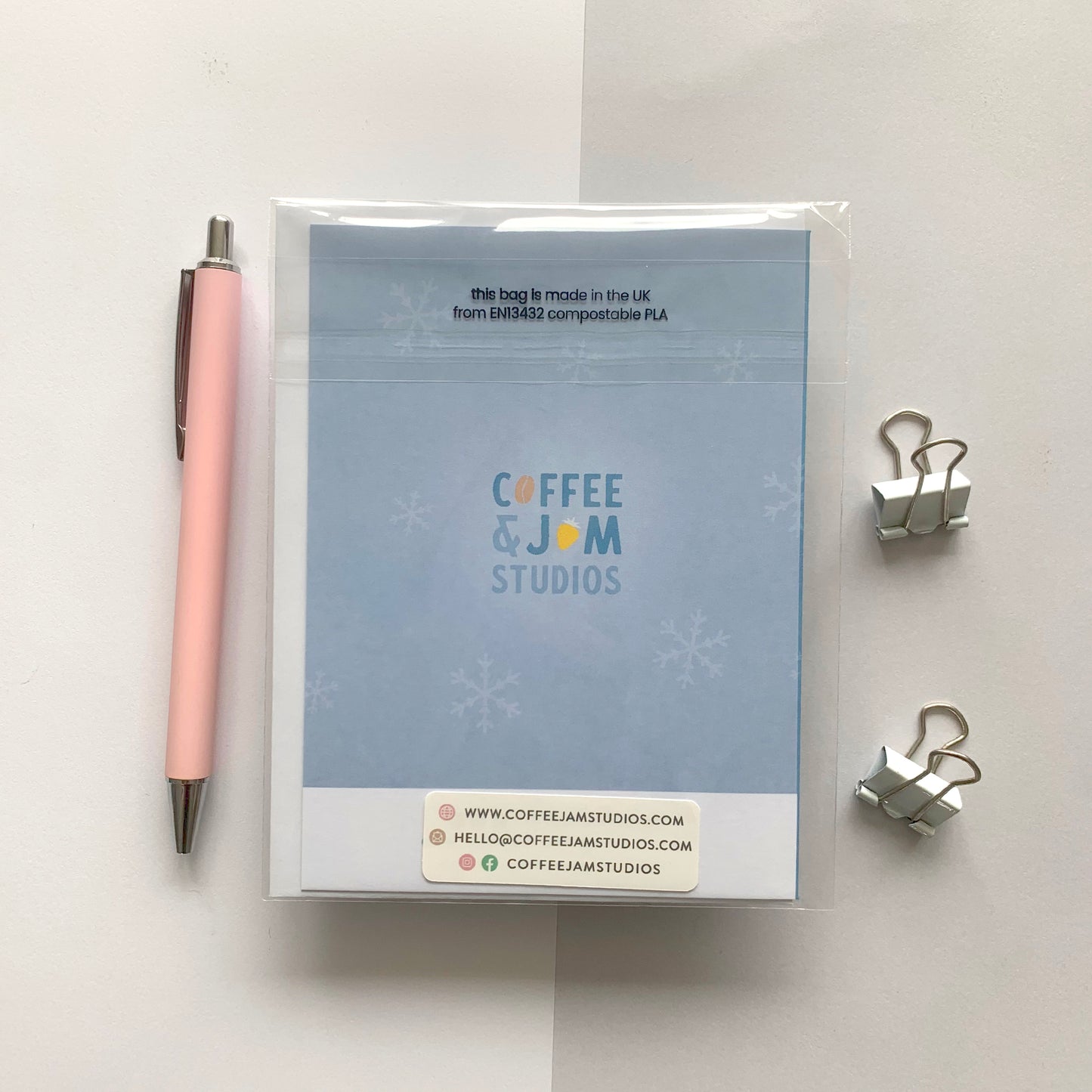 Seconds "Happy Hanukkah" Star of David Greeting Card