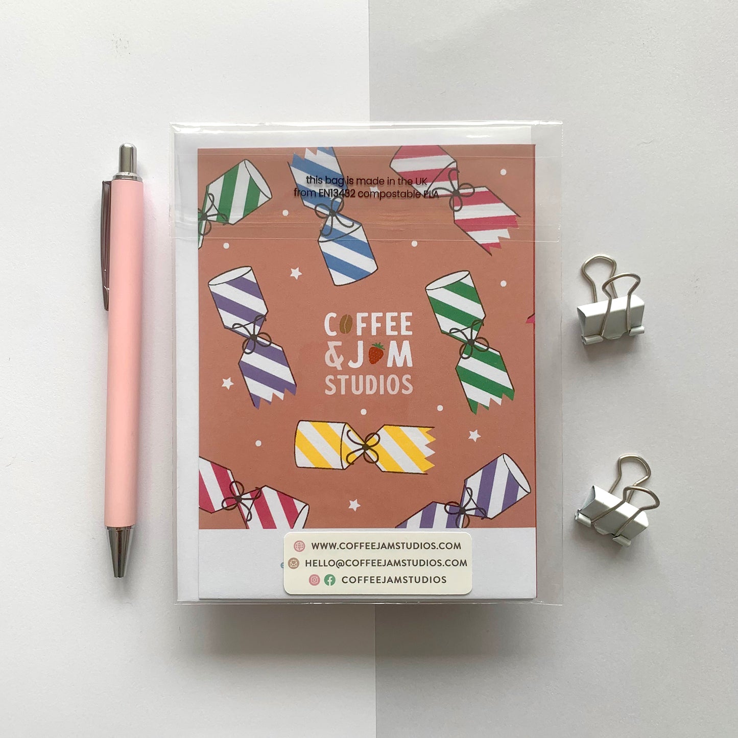 Seconds "Have a Cracker of a Christmas" Christmas Greeting Card