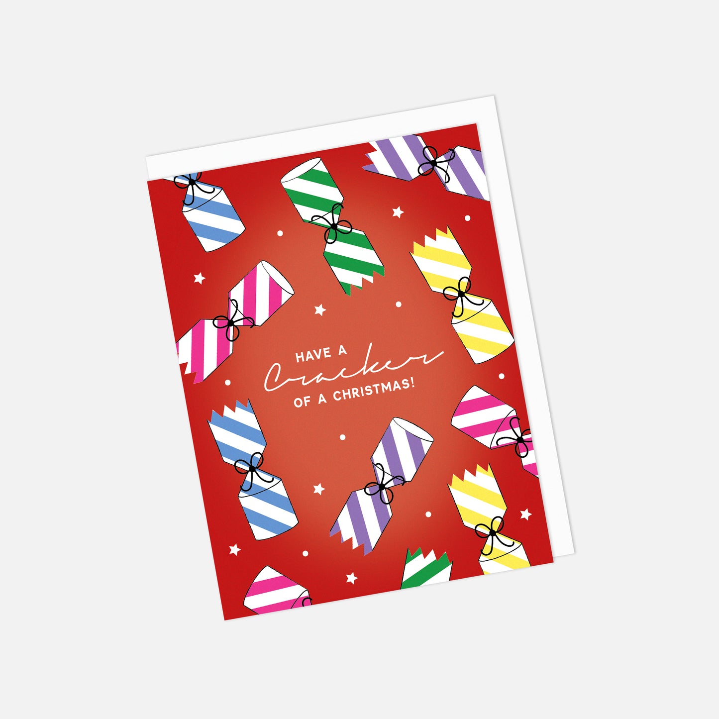 🎉 "Have a Cracker of a Christmas" Christmas Greeting Card