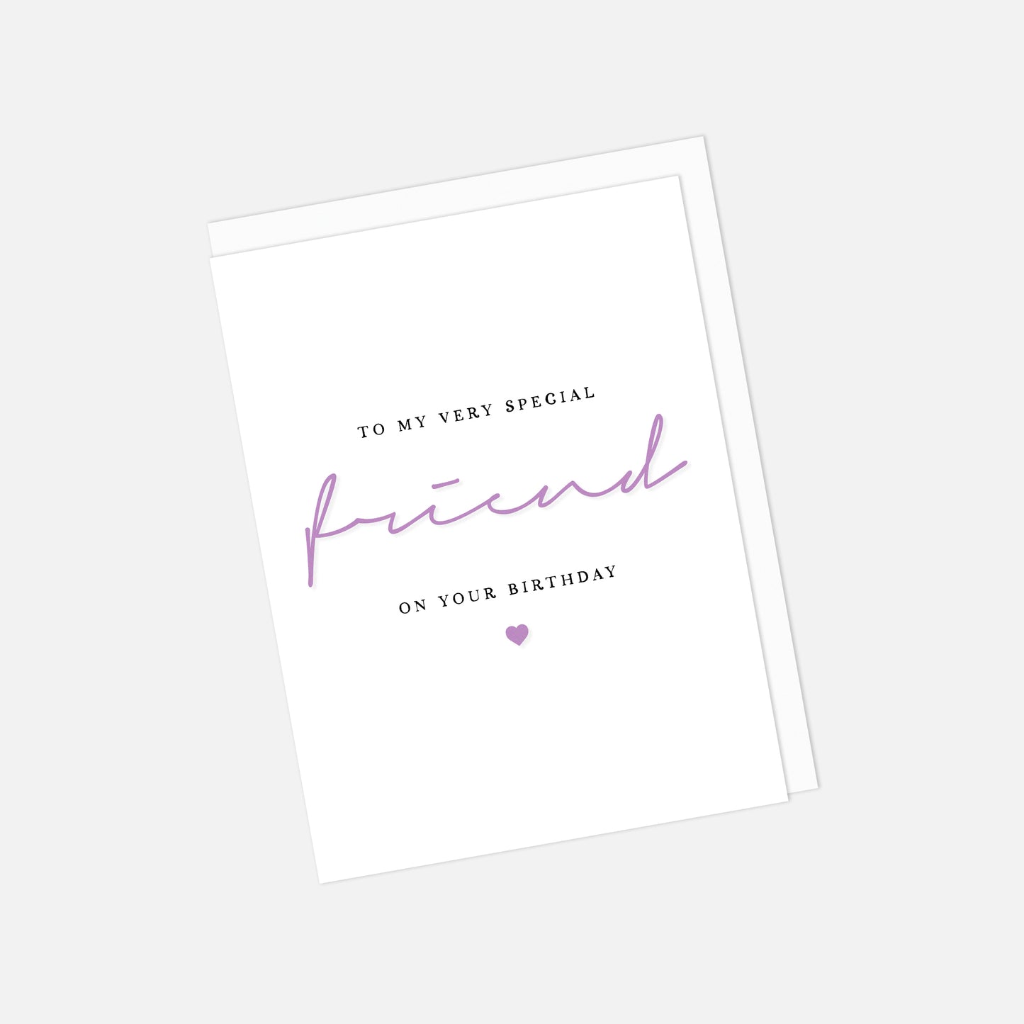 🎉 "To My Special Friend" Birthday Greeting Card