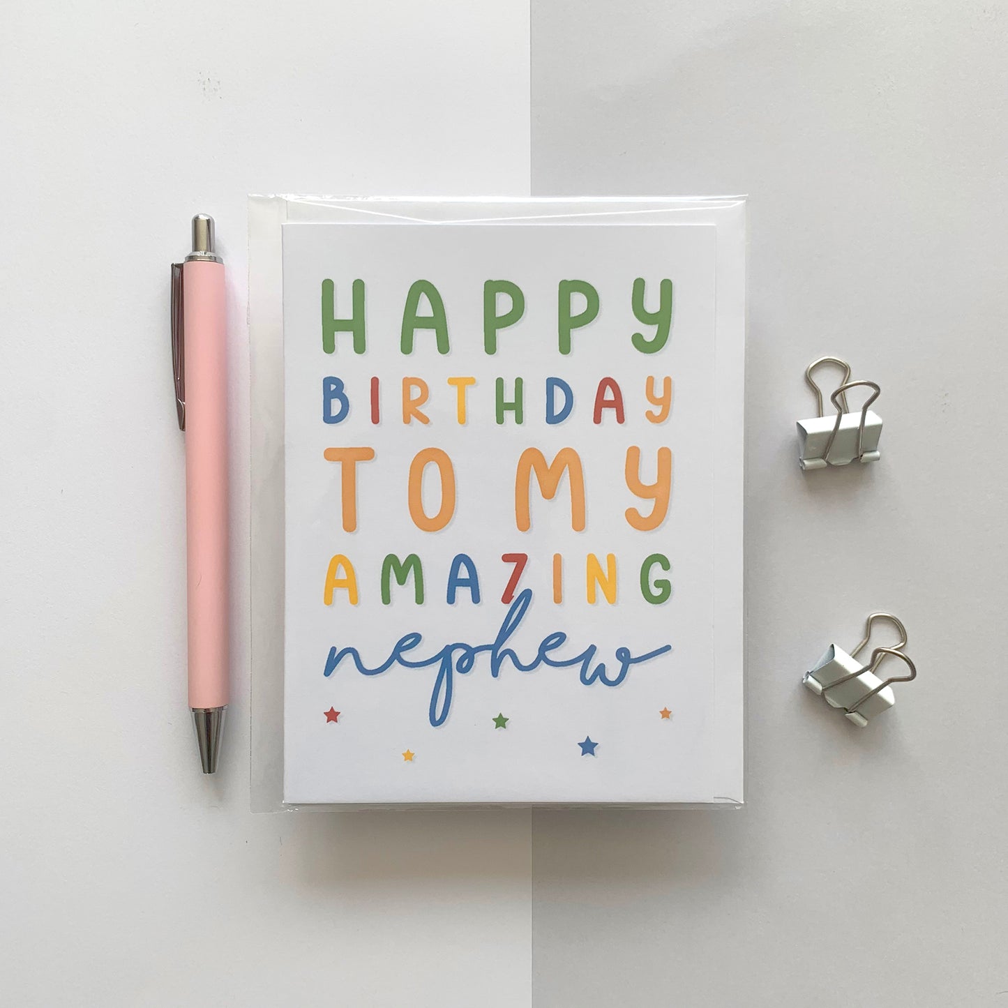 Seconds "To My Amazing Nephew" Birthday Greeting Card