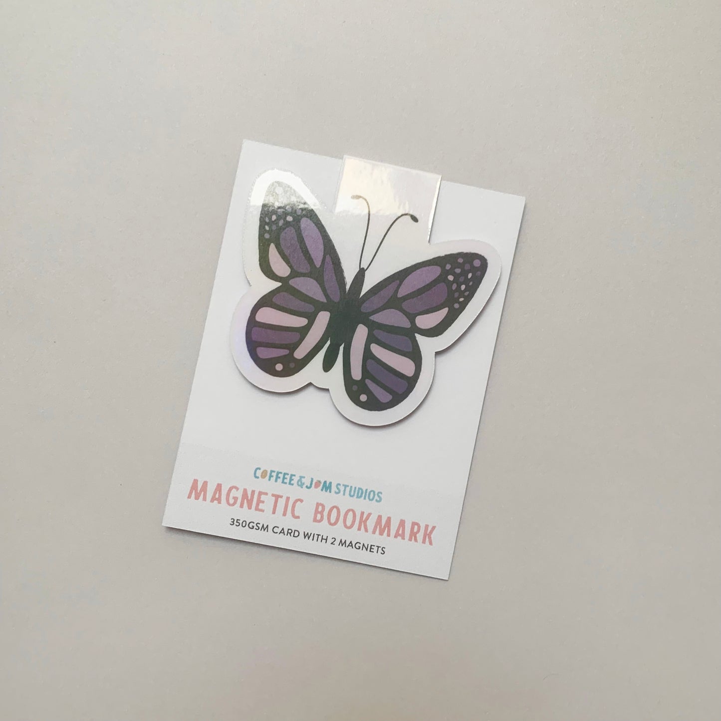 Seconds Booked & Butterflied – Butterfly Magnetic Bookmark