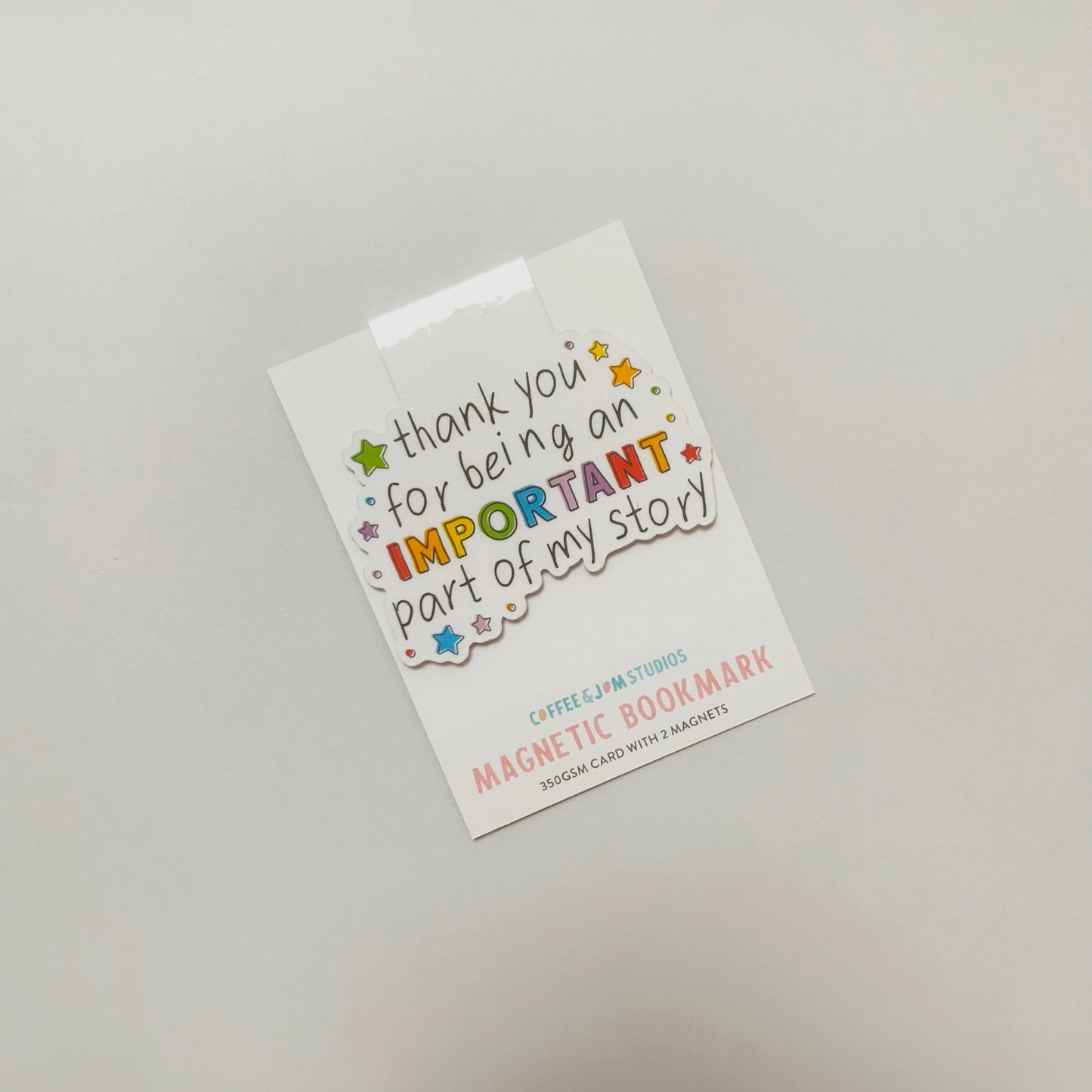 Seconds A Special Chapter: Thank You Magnetic Bookmark