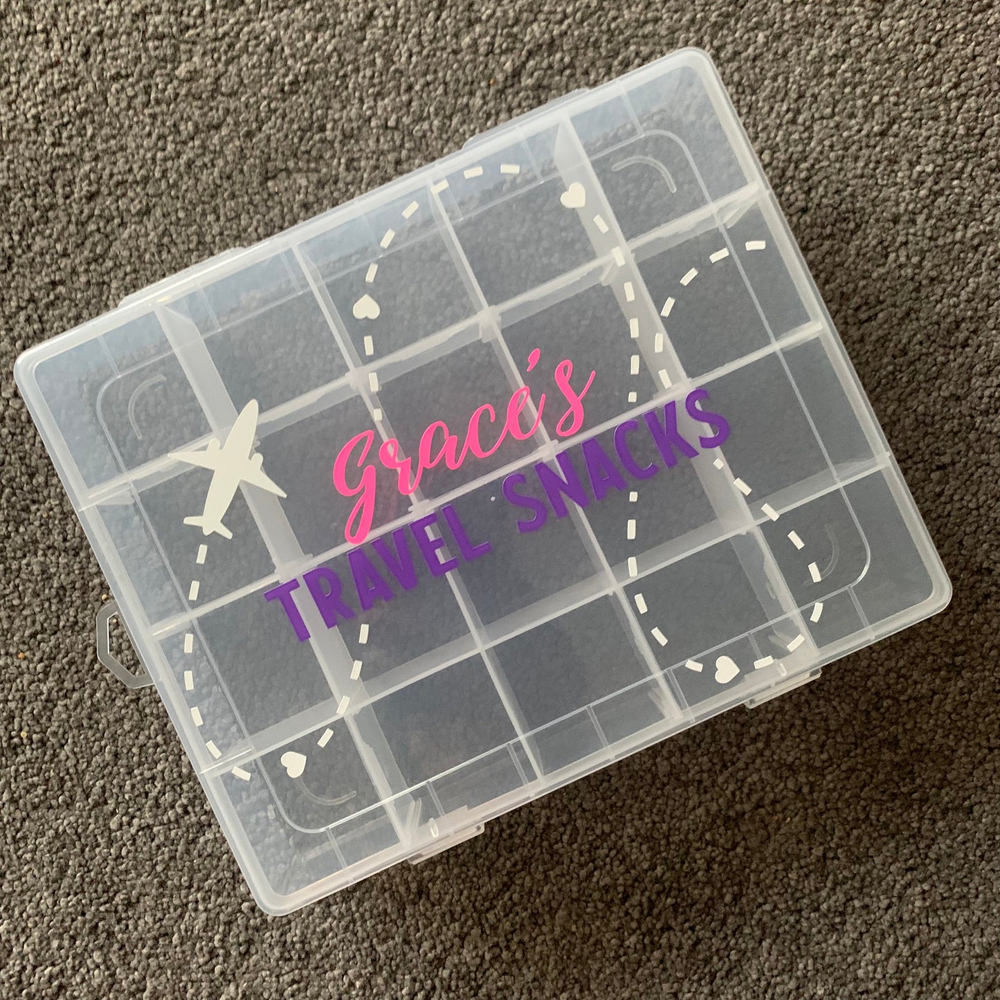 Seconds Personalised Medium Travel Snack Box