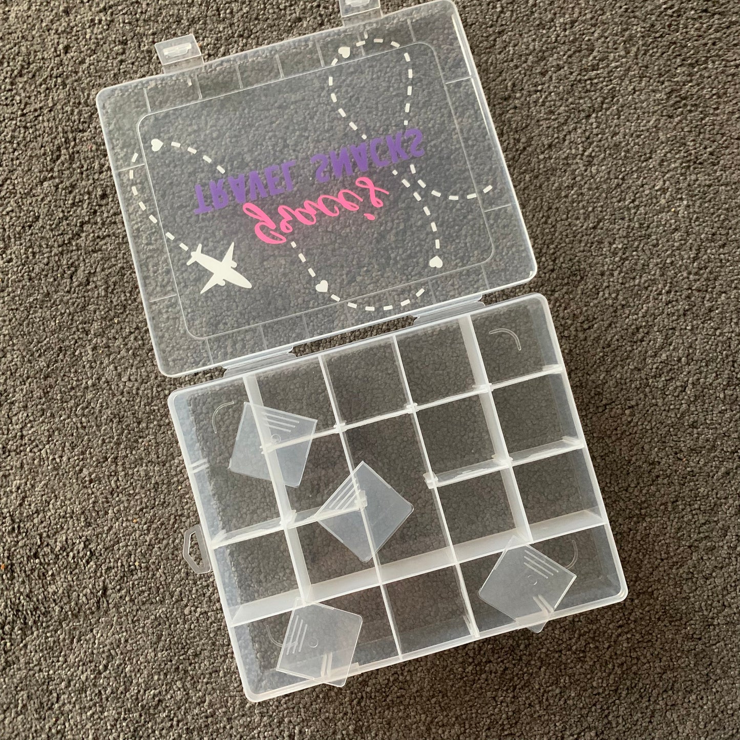 Seconds Personalised Medium Travel Snack Box