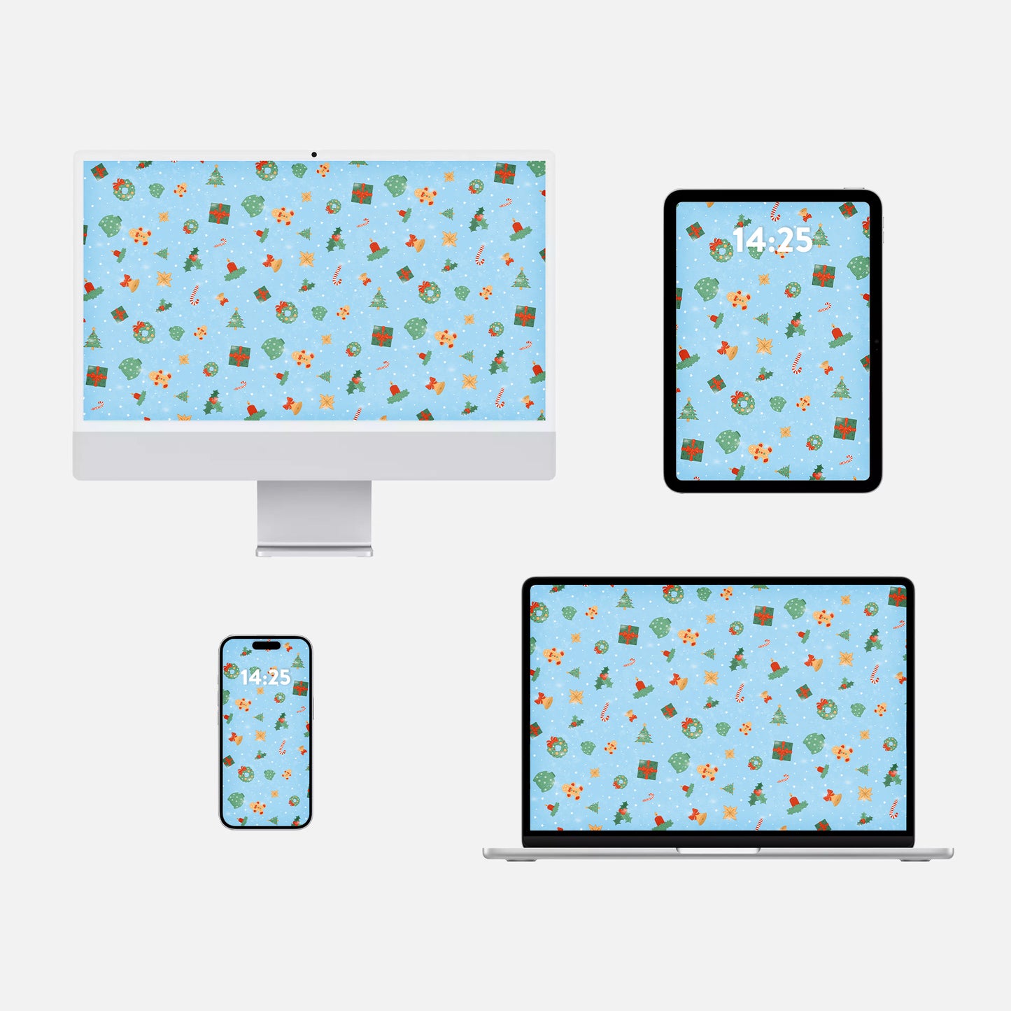 ❄️ Cosy Christmas Wallpaper – Phone, Tablet & Desktop Backgrounds