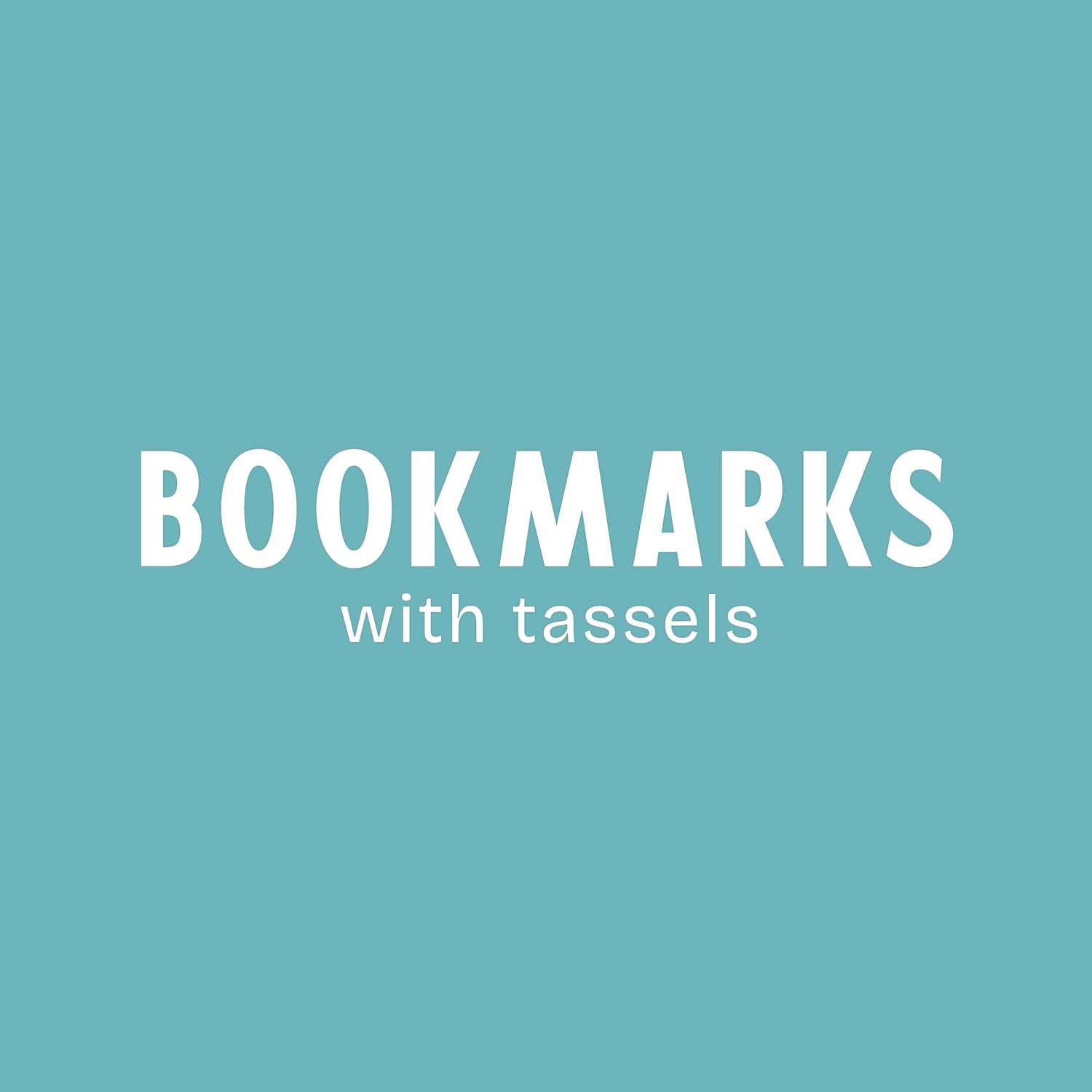 Bookmarks with Tassels