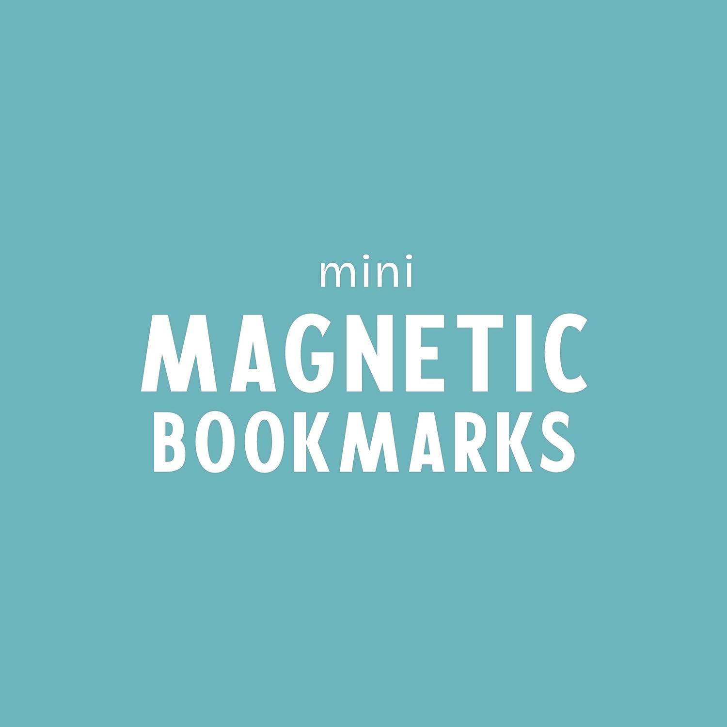 Mini Magnetic Bookmarks