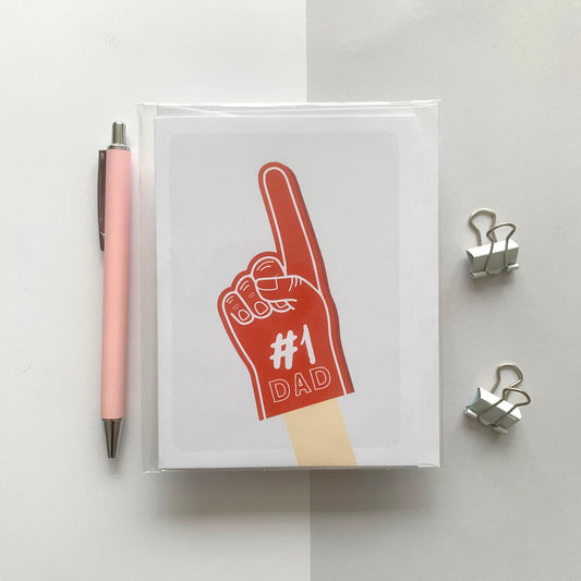 Seconds "No.1 Dad" – Father’s Day Greeting Card