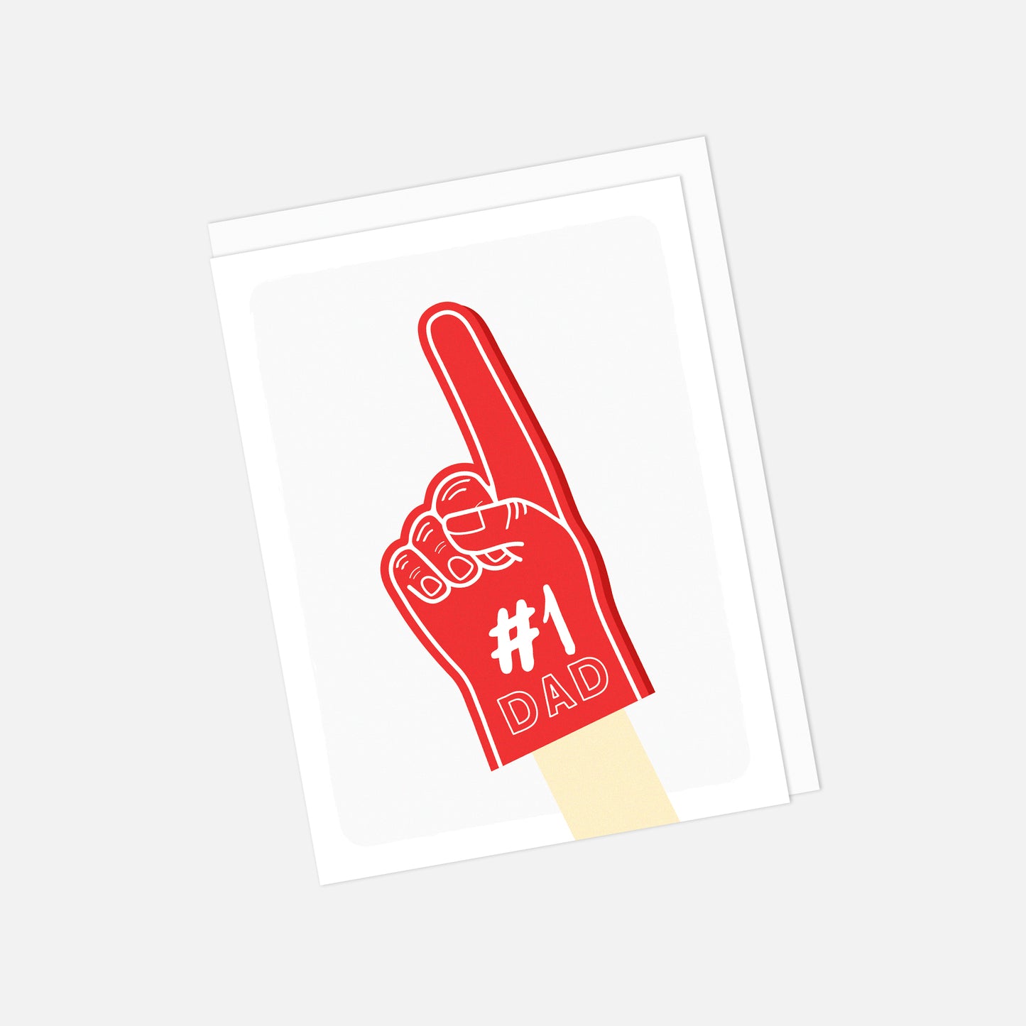 🏆 "No.1 Dad" – Father’s Day Greeting Card