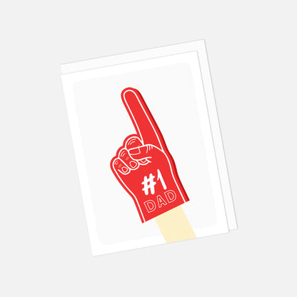 Seconds "No.1 Dad" – Father’s Day Greeting Card
