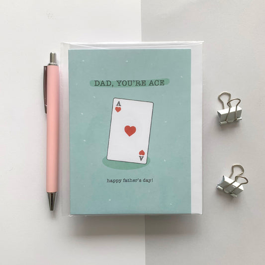 Seconds Dad, You’re Ace – Father’s Day Greeting Card