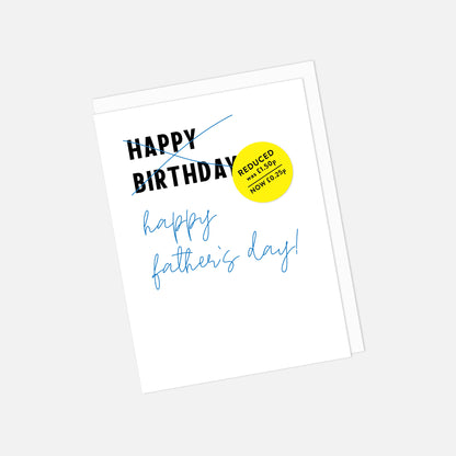 Seconds "Reduced to Clear" – Father’s Day Greeting Card