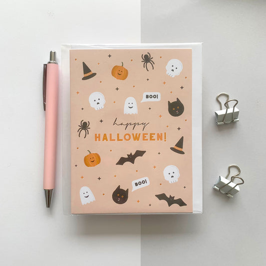 Seconds "Happy Halloween" Halloween Greeting Card