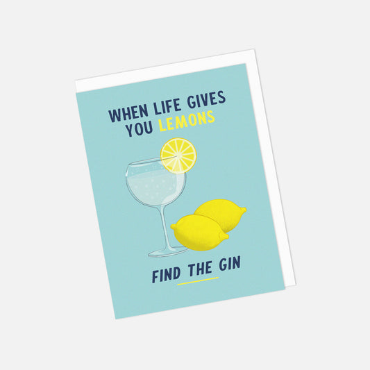 🍋 "When Life Gives You Lemons…" Birthday Greeting Card