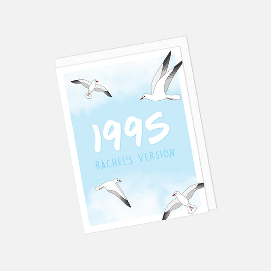 🌊 Personalised 1989-Inspired Swiftie – Birthday Greeting Card