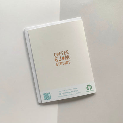 🎸 "Happy Fret Day! Oops, I Meant Birthday" Recycled Greeting Card