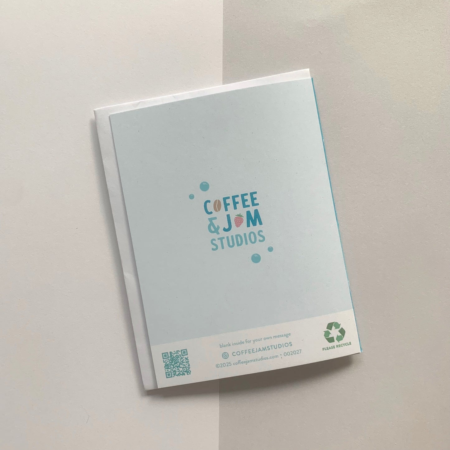 🐠 "Birthday Fishes" Recycled Greeting Card