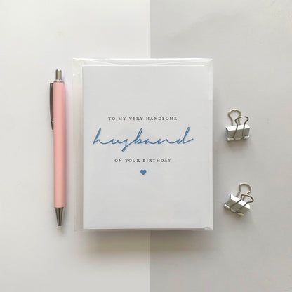 Seconds "To My Very Special Husband" Birthday Greeting Card