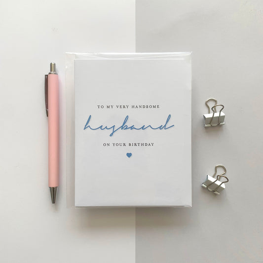 Seconds "To My Very Special Husband" Birthday Greeting Card