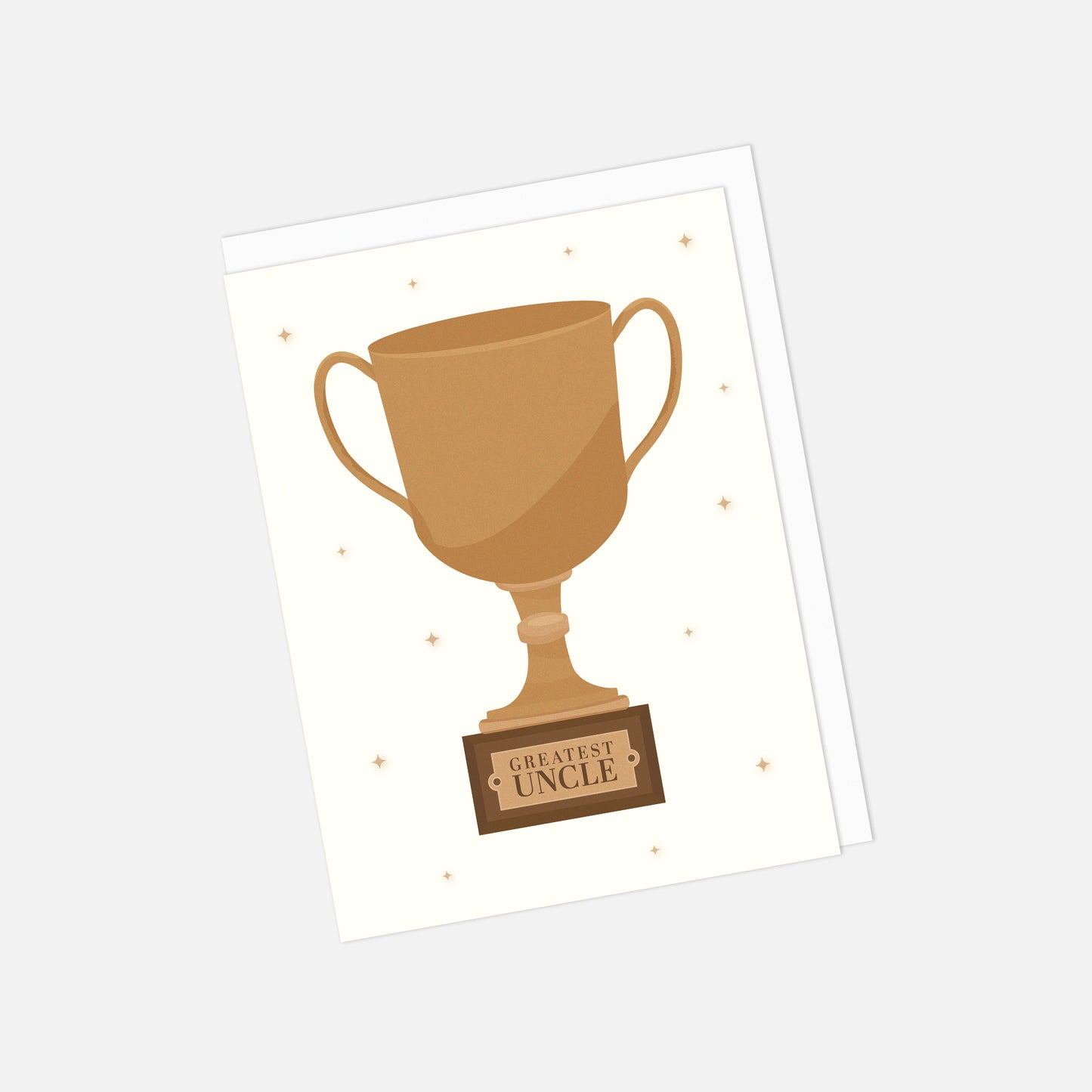 🏆 "Greatest Uncle" Recycled Greeting Card