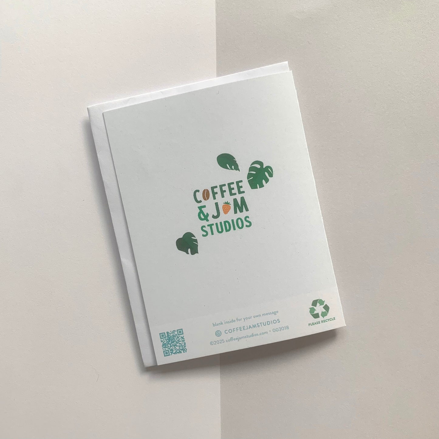 🪴 "Nan, Thank You For Helping Me Grow" Recycled Greeting Card