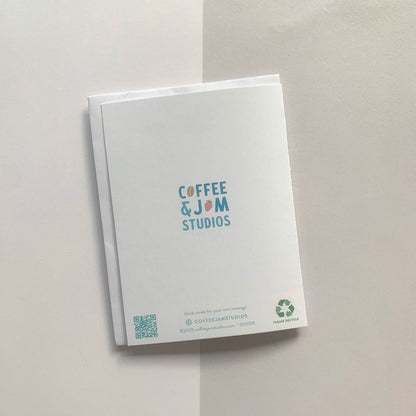 🎂 "Grandad, I Baked You A Cake" Recycled Greeting Card