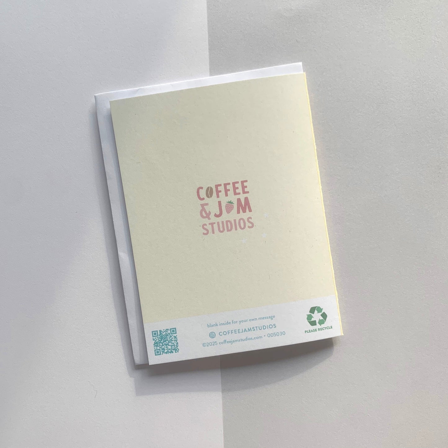 🍦 "Thank You for Being Fab-tastic!" Recycled Greeting Card