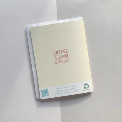 🍦 "Thank You for Being Fab-tastic!" Recycled Greeting Card