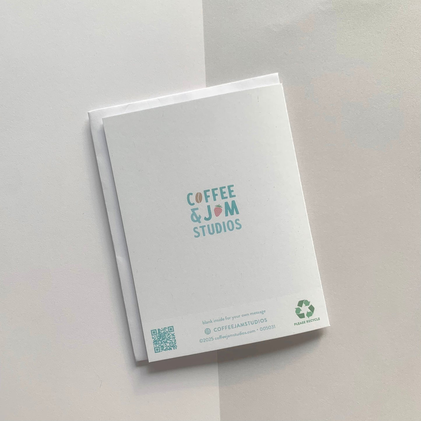 🥯 "Congratulations on Your Bun in the Oven!" Recycled Greeting Card