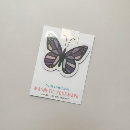 Seconds Booked & Butterflied – Butterfly Magnetic Bookmark