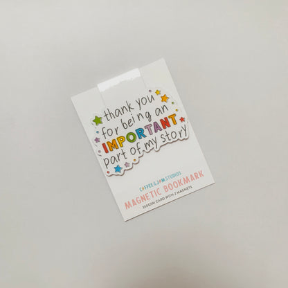 Seconds A Special Chapter: Thank You Magnetic Bookmark