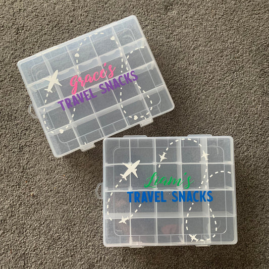 Seconds Personalised Medium Travel Snack Box