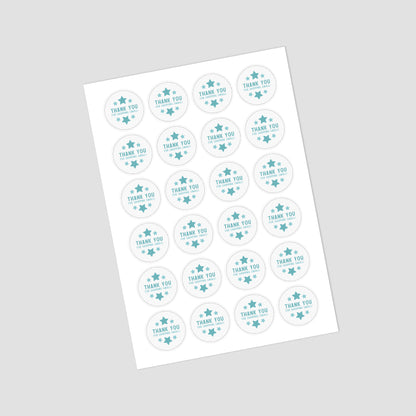 📄 A4 Sheet of ø 30–90 mm Matte / Glossy / Glossy Splashproof Custom Stickers - Business Stationery
