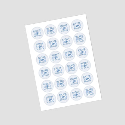 Sticker Sheet for Small Business Fully Personalisable