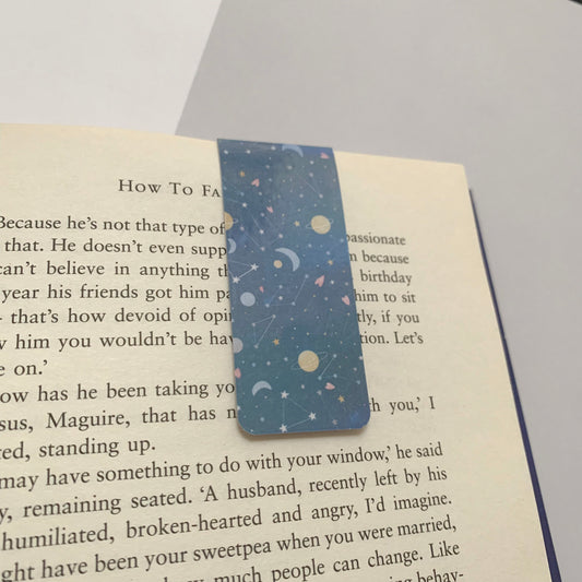 🌌 Celestial Constellation - Mini Recycled Magnetic Bookmark