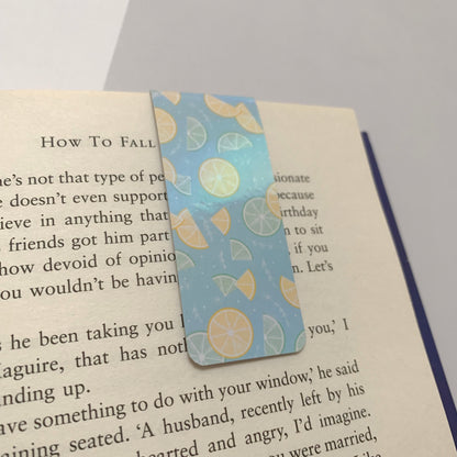 🍋 Lemons & Limes - Mini Recycled Magnetic Bookmark